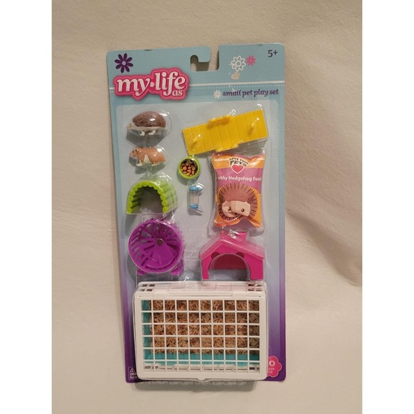 My Life As Small Pet Play Set Hedgehog Rabbit 18" Dolls Fit American Girl - Picture 1 of 3
